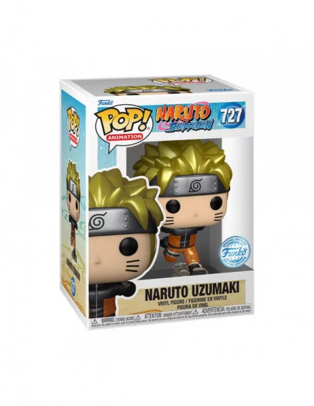 Naruto POP! & Tee Set de Minifigura y Camiseta Naruto Running talla L