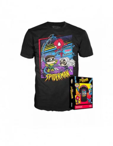 Marvel Boxed Tee Camiseta Spidey Cat Doc talla S