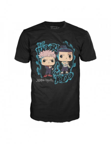 Jujutsu Kaisen Boxed Tee Camiseta Yuji & Aoi talla M