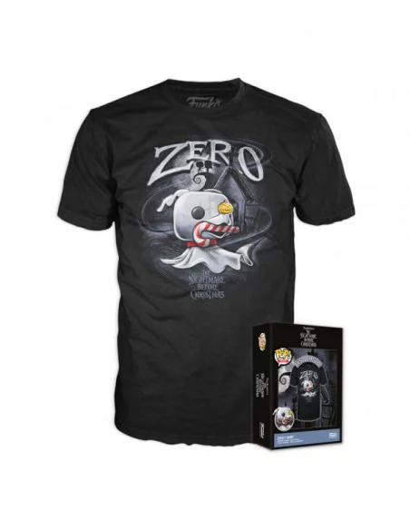 Pesadilla antes de Navidad Boxed Tee Camiseta Zero w/Cane talla L