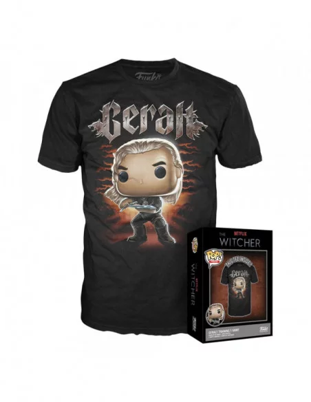 The Witcher Boxed Tee Camiseta Geralt Training talla L