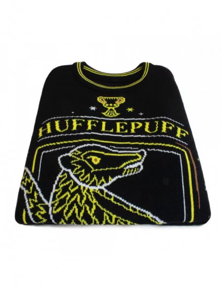 Harry Potter Sweatshirt Christmas Jumper Hufflepuff talla M