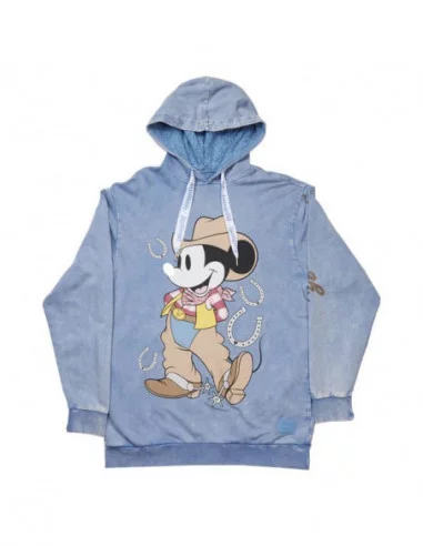 Disney by Loungefly Sudadera Capucha Unisex Western Mickey talla L