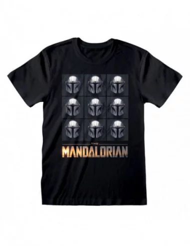 Star Wars The Mandalorian Camiseta Mando Helmets talla L