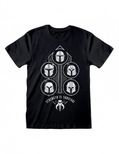 Star Wars: The Mandalorian Camiseta Strength is Survival talla M