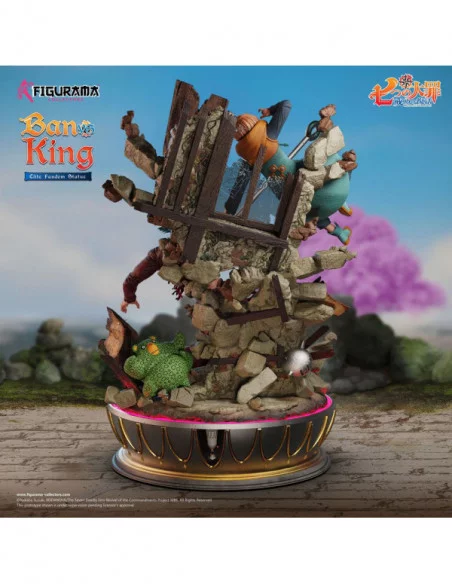 Seven Deadly Sins Diorama Elite Fandom 16 Ban vs King 54 cm