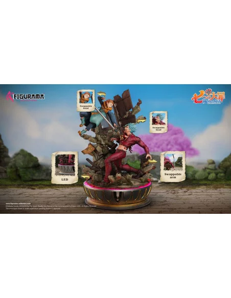 Seven Deadly Sins Diorama Elite Fandom 16 Ban vs King 54 cm