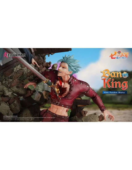 Seven Deadly Sins Diorama Elite Fandom 16 Ban vs King 54 cm