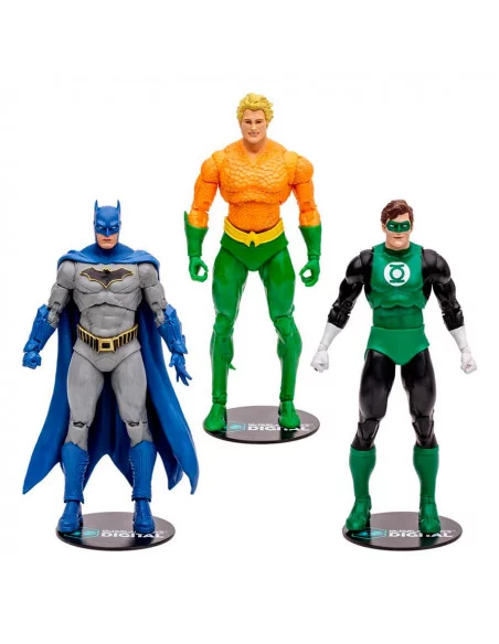 es::DC Direct Figuras McFarlane Toys Digital Wave 1 Batman, Aquaman, Green Lantern