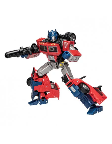 es::EMBALAJE DAÑADO Transformers Generations Leader Class Figura Volvo VNR 300 Optimus Prime 18 cm