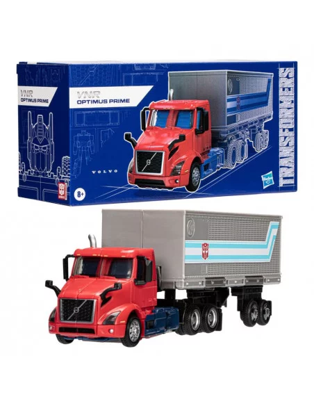 es::EMBALAJE DAÑADO Transformers Generations Leader Class Figura Volvo VNR 300 Optimus Prime 18 cm