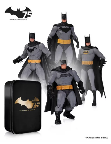 es::Batman Pack de 4 Figuras 75th Anniversary Set 2