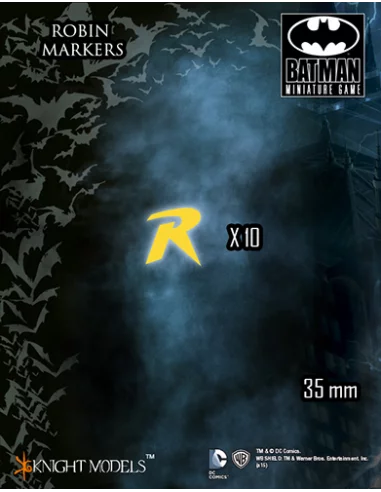 es::Batman Miniature Game: Robin Game Markers