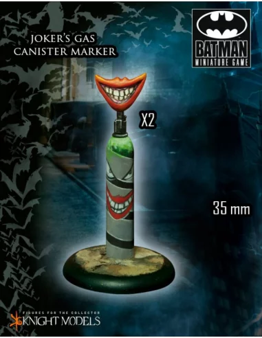 es::Batman Miniature Game: Joker's gas canister Markers