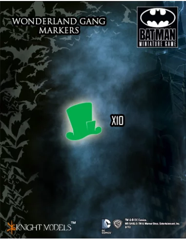 es::Batman Miniature Game: Wonderland Gang Game Markers