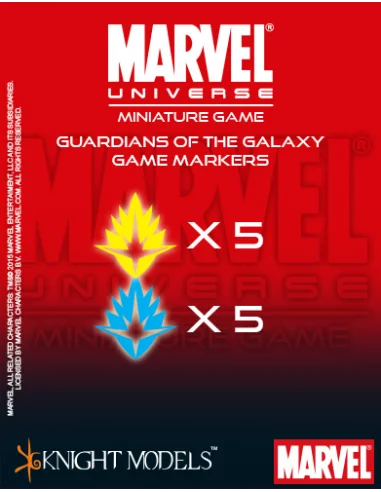 es::Guardians of the Galaxy Markers - Marvel Universe Miniature Game