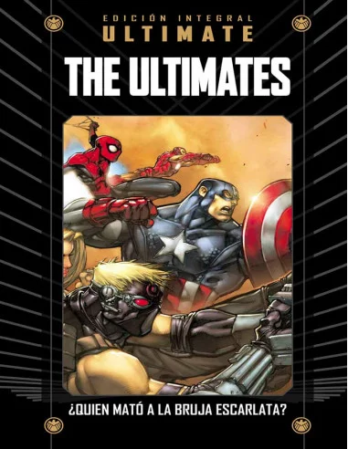 es::Coleccionable Marvel Ultimate 34: The Ultimates: ¿Quién mató a la Bruja Escarlata?