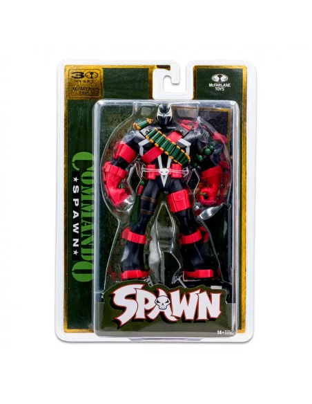 es::Pack 3 Figuras Spawn Wave 7: Commando, Hellspawn y 311 Mcfarlane Toys