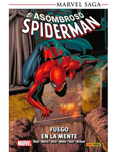 es::Marvel Saga TPB. El Asombroso Spiderman 19 (Rústica). Fuego en la mente