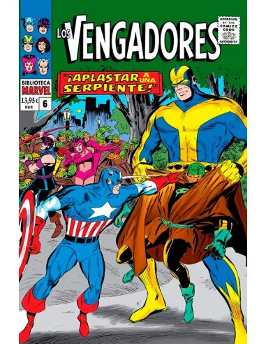 es::Biblioteca Marvel. Los Vengadores 06. 1966-67