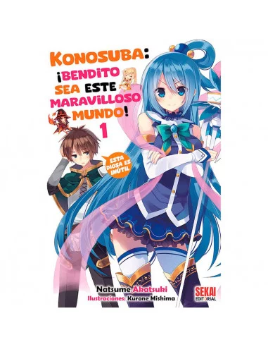 es::Konosuba: ¡Bendito sea este maravilloso Mundo! 01 (Novela)