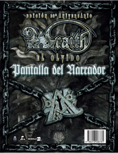 es::Wraith: El Olvido 20 Aniversario - Pantalla del Narrador