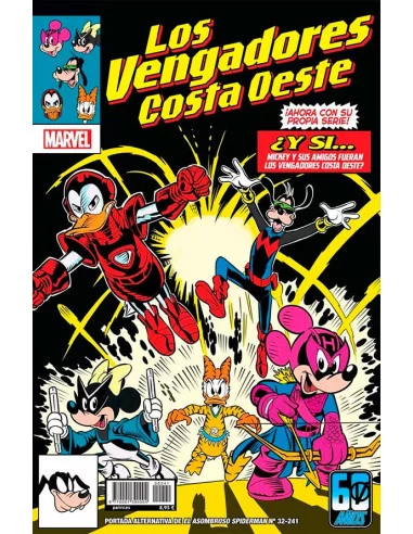 es::El Asombroso Spiderman 32 (Portada Alternativa Disney - What if? Vengadores Costa Oeste)