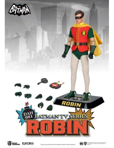 es::DC Comics Figura Dynamic 8ction Heroes 1/9 Batman TV Series Robin 24 cm