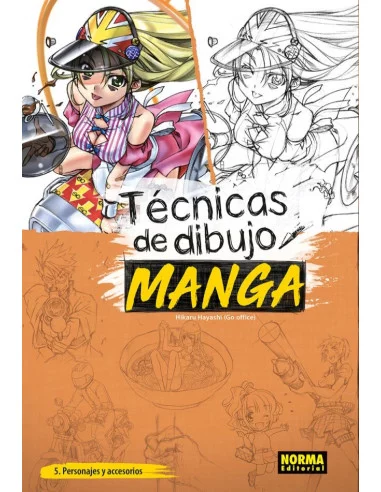 es::Técnicas de Dibujo Manga 05. Personajes y accesorios