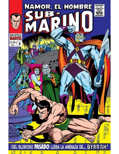 es::Biblioteca Marvel. Namor, el Hombre Submarino 3. 1967