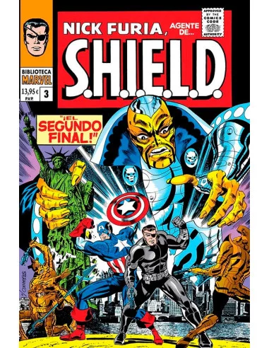 es::Biblioteca Marvel. Nick Furia, Agente de S.H.I.E.L.D. 3. 1967