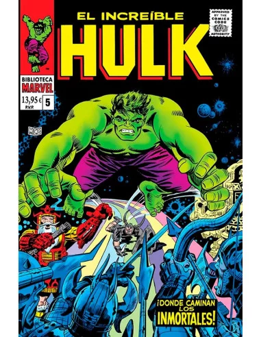 es::Biblioteca Marvel. El Increíble Hulk 5. 1967-68