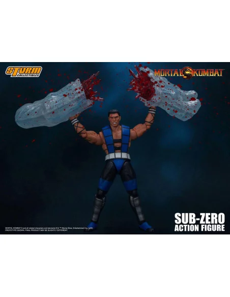 es::Mortal Kombat Figura 1/12 Sub-Zero (Unmasked) 16 cm