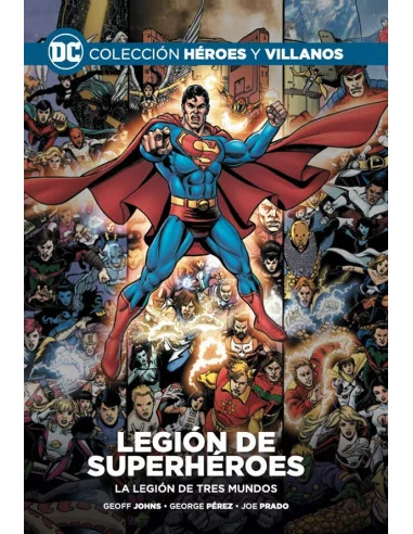 es::Colección Héroes y villanos vol. 69 - Legión de Superhéroes: La legión de tres mundos