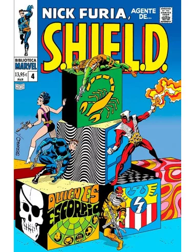 es::Biblioteca Marvel. Nick Furia, Agente de S.H.I.E.L.D. 4. 1968