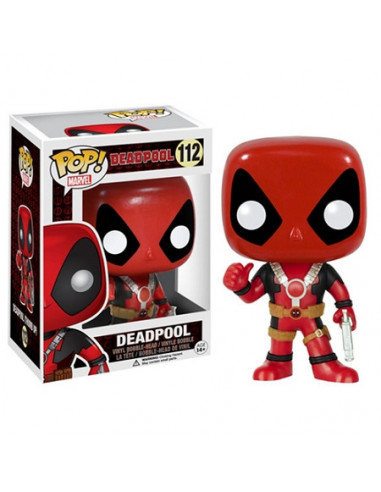 es::Marvel Comics POP! Vinyl Cabezón Deadpool Thumb Up