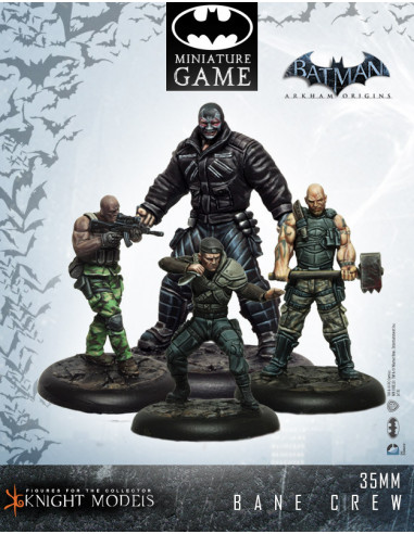 es::Batman Miniature Game: Bane Crew Batman Origins Figuras Knight Models