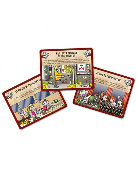 es::Munchkin Zombis 3: Refugios Repulsivos - Expansión para juego de cartas