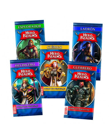 es::Hero Realms - Pack de 5 sobres de personaje