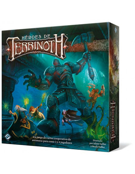 es::Héroes de Terrinoth. Juego de tablero.