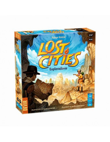 es::Lost Cities: Exploradores - Juego de cartas