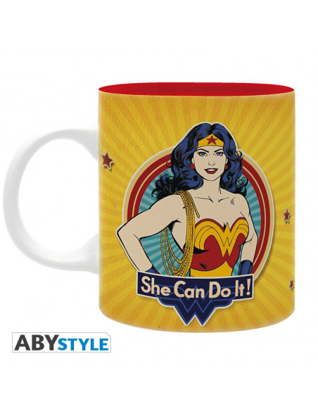 es::DC Comics Taza Wonder Woman Mom 320 ml.