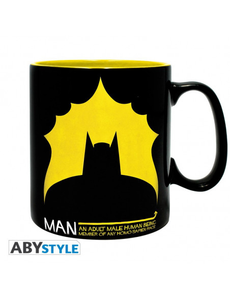 es::DC Comics Taza Bat / Man 460 ml.