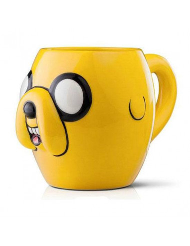 es::Hora de aventuras Taza 3D Jake 330 ml.