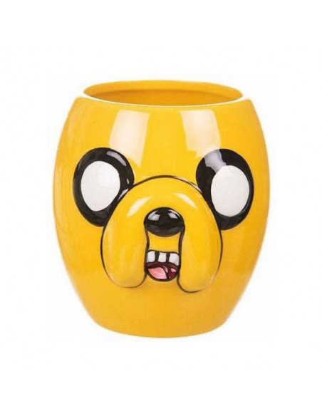 es::Hora de aventuras Taza 3D Jake 330 ml.