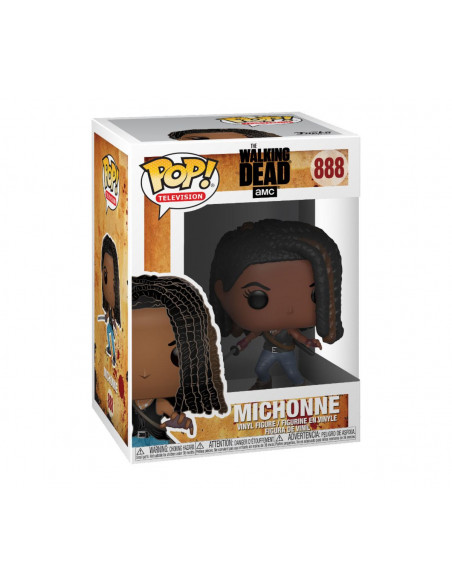 es::Walking Dead POP! Television Vinyl Figura Michonne 9 cm