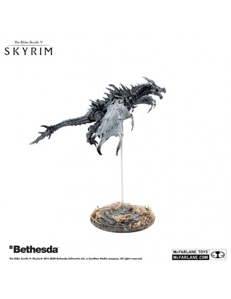 es::The Elder Scrolls V: Skyrim Figura Deluxe Alduin 23 cm