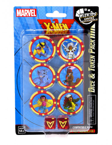 es::Marvel HeroClix: X-Men the Animated Series, the Dark Phoenix Saga Dice and Token Pack