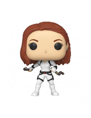 es::Black Widow POP! Marvel Vinyl Figura Black Widow White Suit 9 cm