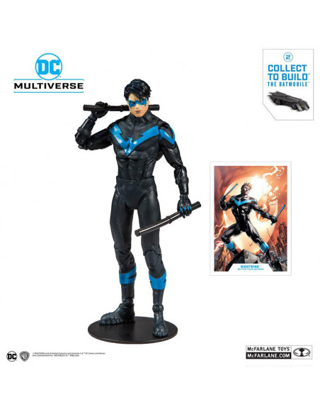 es::DC Rebirth Figura Build A Nightwing Better Than Batman 18 cm